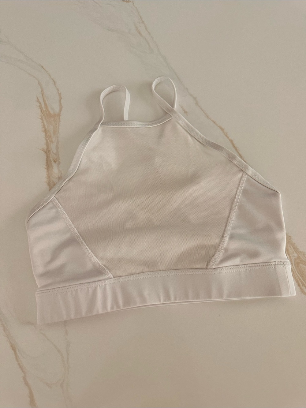 Forever 21 white sports bra